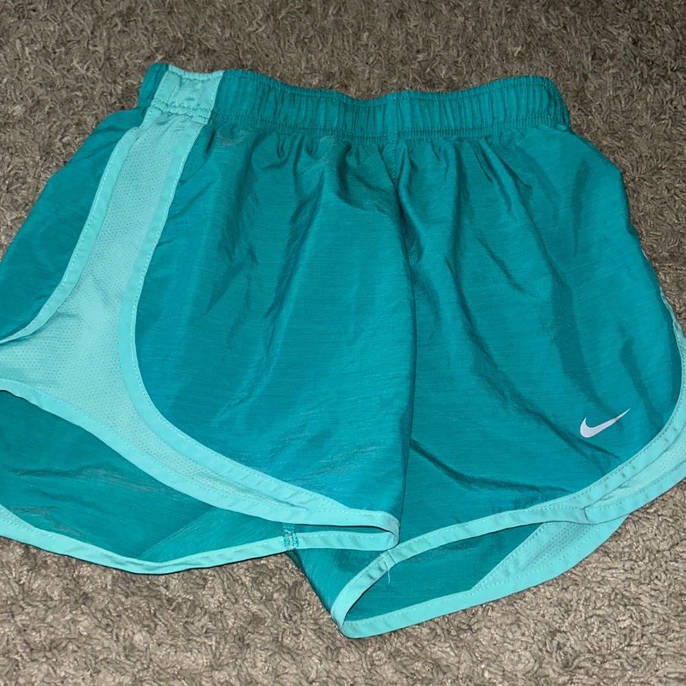cute turquoise nike shorte
